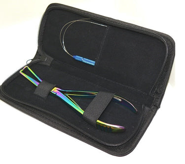 Professional tool set for gently removing microring hair extensions – Rubin Extensions®