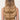 Model showing Chestnut Dark Brown & Honey Blonde tape-in extensions, Deluxe Line – Rubin Extensions®