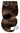 Chestnut Dark Brown Diamond Line clip-in extensions, full view, 30–50 cm, 100% human hair – Rubin Extensions®