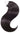 Black-Brown microring extensions, Pro-Deluxe Line, 100% human hair, 40–50 cm – Rubin Extensions®