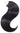 Natural microring strands in deep Black for thick, long human hair – Rubin Extensions®