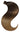 Black & Light Brown Caramel ponytail extensions, Sombré balayage, 100% human hair, 36–56 cm – Rubin Extensions®