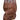 Mahogany Brown clip-in extensions, Deluxe Line, 60 cm, 100% human hair – Rubin Extensions®