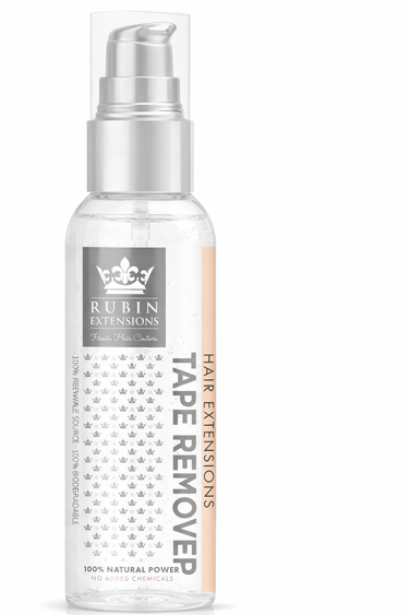 Bottle of Extra Strong Tape Remover, 100 ml adhesive remover for extensions – Rubin Extensions®