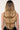 Model showing Chestnut Dark Brown & Honey Blonde tape-in extensions, Deluxe Line – Rubin Extensions®