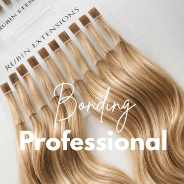 Length overview graphic for Light Brown Caramel keratin bondings, 26 to 56 cm – Rubin Extensions®