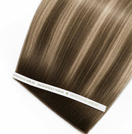 Genius Weft tape-in extensions in Sunkissed-Blonde, Premium Line, 100% Remy human hair – Rubin Extensions®