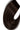 Close-up of the seamless Chocolate Dark Brown Genius Weft, Premium Line – Rubin Extensions®