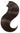 Warm Chocolate Dark Brown Pro-Deluxe microring extensions, 100% human hair, 40–50 cm – Rubin Extensions®