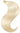 Clip-in human hair ponytail in Light Blonde, lengths from 35 to 55 cm – Rubin Extensions®