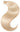 Honey Blonde clip-in ponytail extensions, 35–55 cm, 100% human hair – Rubin Extensions®