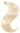 Human hair ponytail extensions in icy Platinum Blonde, lengths from 35 to 55 cm – Rubin Extensions®