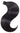 Full clip-on human hair ponytail in Black, available in 35 to 55 cm – Rubin Extensions®