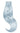 Baby Blue Pastel tape-in extensions, Pro-Deluxe Line, fashion shade, 51 cm – Rubin Extensions®
