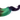 Ombré Line clip-ins in Chocolate Dark Brown & Green & Blue, 50 cm, fashion color blend – Rubin Extensions®