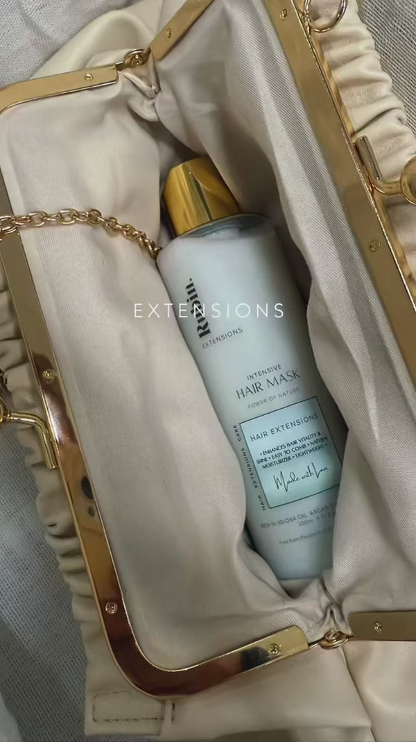 Hair extension care products by Rubin Extensions